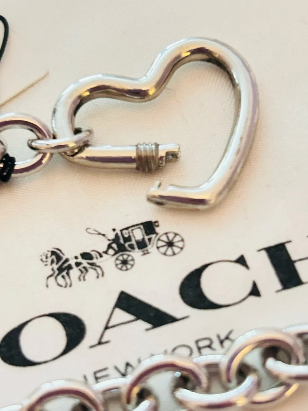 Coach Heart Charm Bracelet - Picture 5 of 14